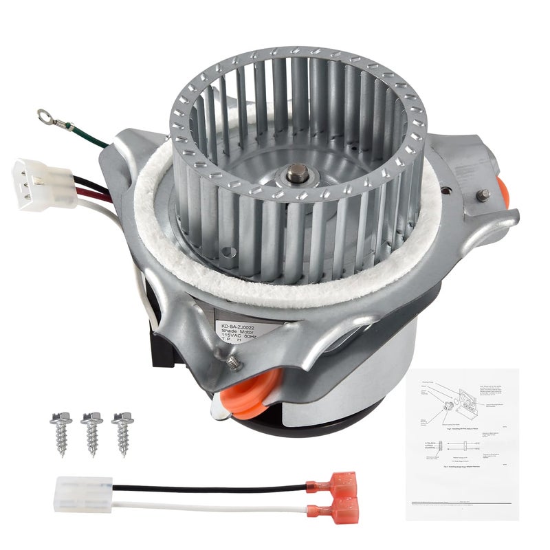 Talspity 326628-763 Furnace Draft Inducer Motor Assembly Compatible with Carrier Bryant Payne HC21ZE122A, HC21ZE127A, 326634-401, J238-112-11202, J238-150-15217, 347822-763 - Image 1